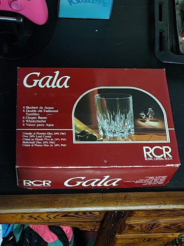 Rcr vintage whiskey tumblers - rcr,