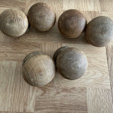 6x45mm   Pine Drawer/cupboard Knobs And Screws  1 