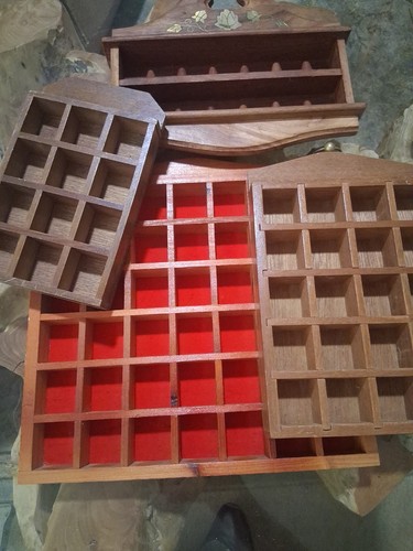 Thimble display case 4 - display, x