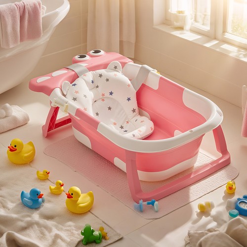 Portable foldable baby bath - foldable,