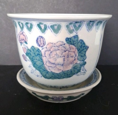 Vintage oriental style plant - style,