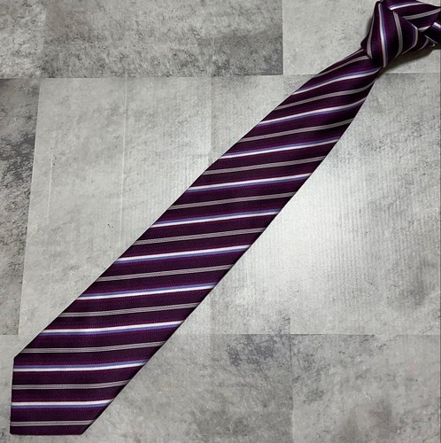 Prada regimental neck tie - regimental,