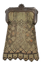 Antique Enamel Chain Mail Mesh