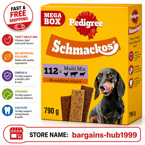 Pedigree schmackos mega pack - schmackos,