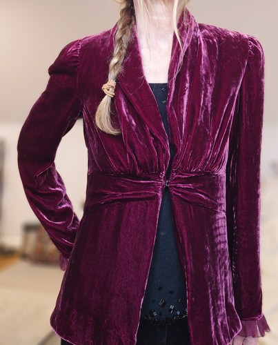 Savoir silk velvet dress - savoir,