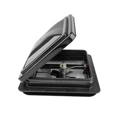420x420mm black roof vent 12v - 420x420mm,