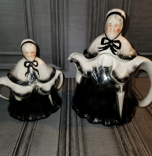 Vintage tony wood set teapot - tony,