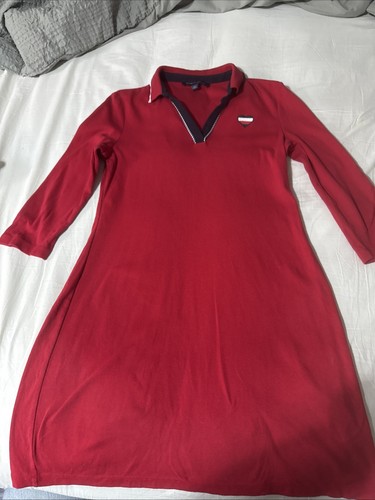 Tommy hilfiger red polo - polo, shirt