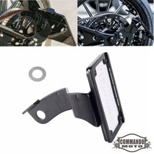 Side mount number plate - plate, holder