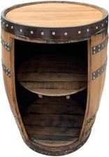 Barrel bar - Home Bar - Oak Whisky Barrel Bar - Drinks Cabinet  - FREE DELIVERY
