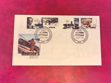 AAT AUSTRALIAN ANTARCTIC 1999 FDC MAWSON'S HUTS HUSKY DOG TEAM AURORA DAVIS