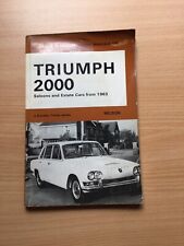 Triumph 2000 Saloons And Estate Cars From 1963 Mk I And Ii 1971 P Olyslager 109