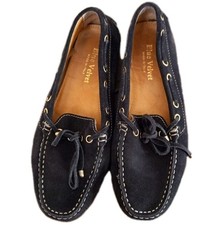 Blue velvet navy suede - navy, driving