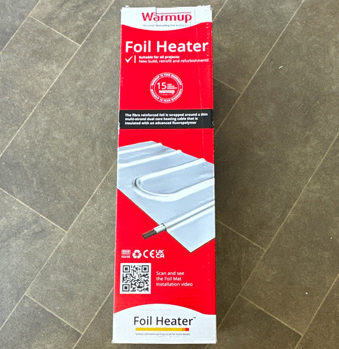 Warmup foil underfloor heating - warmup,