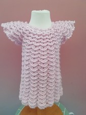 Crochet baby dress