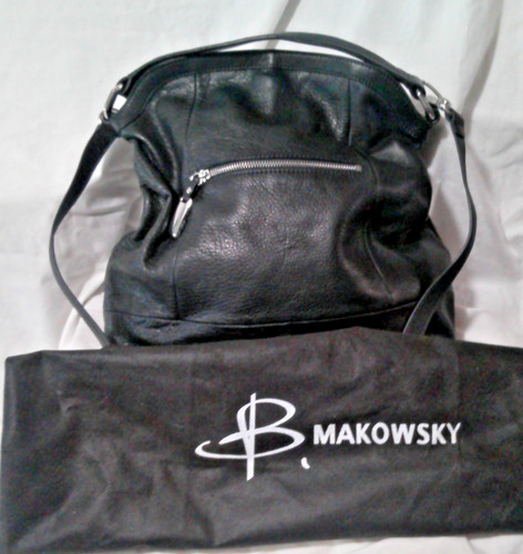 Makowsky leather handbag - b,
