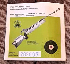 RARE Original FWB Feinwerkbau