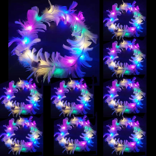 Pcs led feather - led,