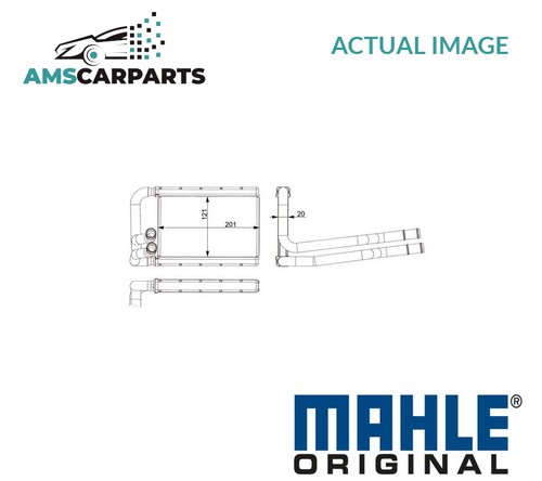 Heater radiator exchanger lhd - radiator,