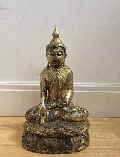 Vintage handmade buddha - handmade, statue