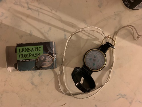 Engineer lensatic compass - lensatic,