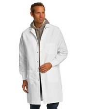 New Unisex Cuffed White Lab