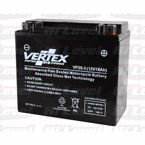 Vertex vp20 battery - vp20-3, for