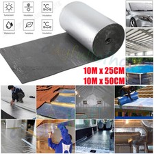 10M Self Adhesive Foil Foam Insulation Roll Shed Floor Roof Garage Door Camper