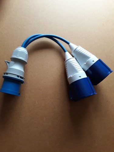 Amp plug x double 32a - 32, to