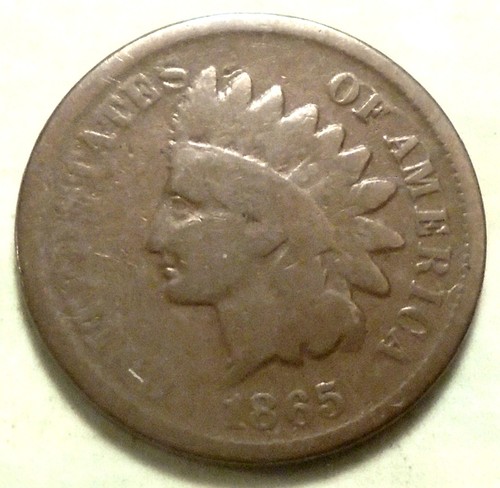 1865 indian head cent - 1865,