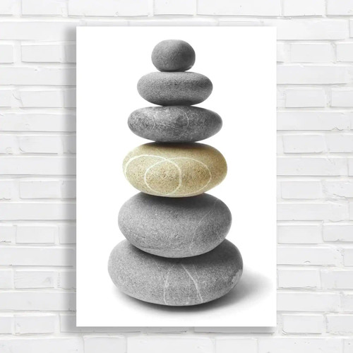 Pile pebbles stones - of,