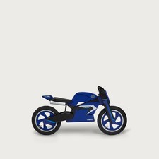 Genuine Yamaha Paddock Blue Kids R9 Wooden Balance Bike - QMN-26MP6-E0-00