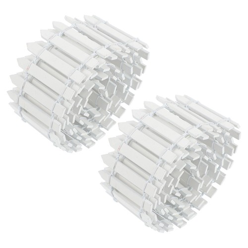 White flexible wooden - white,