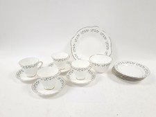 Royal Tara Bone China Shamrock Tea Set - 15 Piece Bundle - Ireland