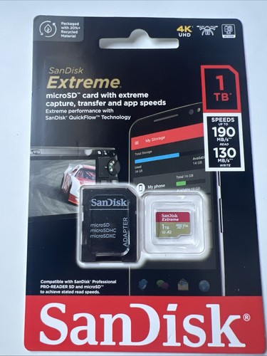 Sandisk extreme microsdxc card - sandisk,