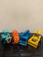 Bob The Builder Toy Vehicle Bundle Trevor Dizzy Lofty Scoop Tractor Crane Digger