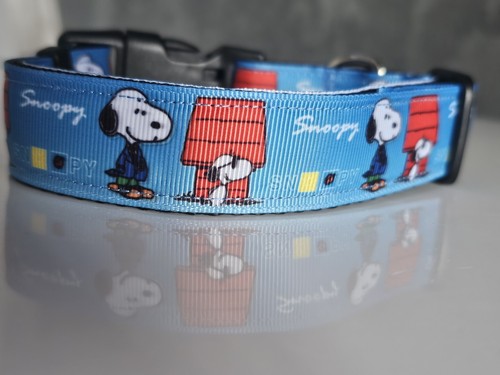 Handmade adjustable dog collar - adjustable,