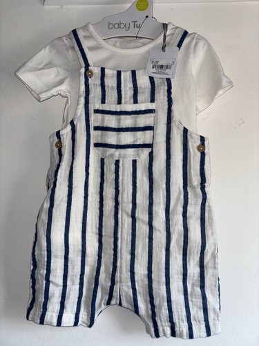 Baby boys two piece dungaree