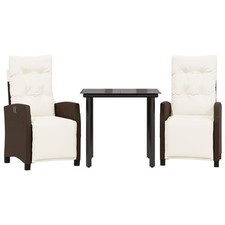 Patio Dining Set with Cushions