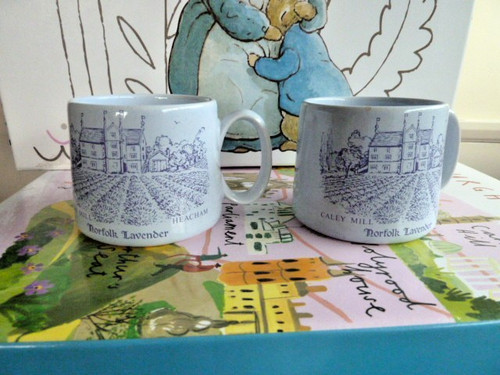 Norfolk lavender mugs caley - mugs,