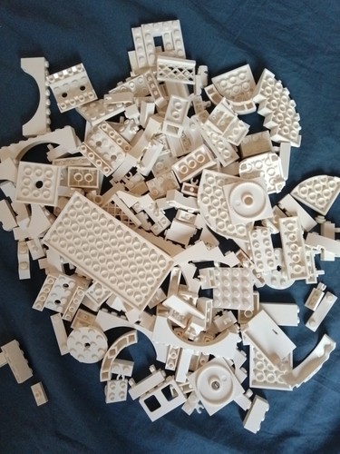 250g approx white - , bricks