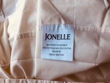 Vintage Jonelle John Lewis cream UK Double valance base sheet