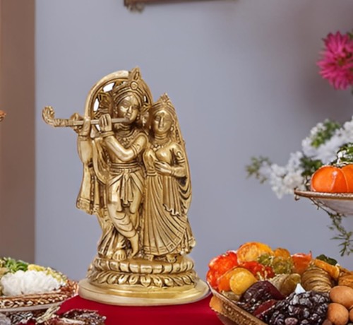Purpledip radha krishna statue - purpledip,
