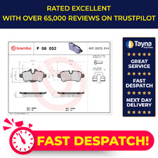 Brake Pads Set fits MINI CLUBVAN COOPER R55 1.6 Rear 12 to 14 N16B16A Brembo New