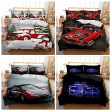 Car Duvet Quilt Cover Set