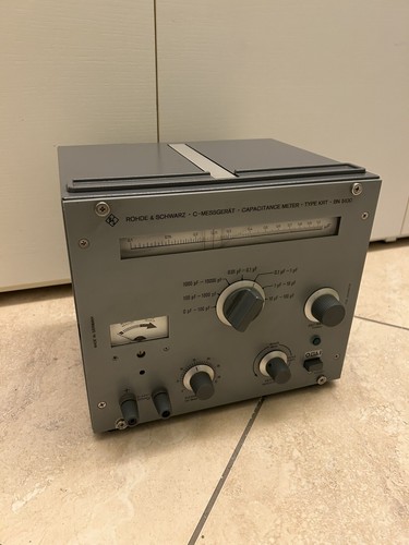 Rohde black capacitance - &,
