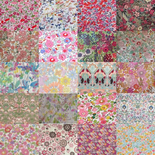 Liberty pinks fabric - fabric, pre