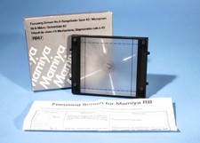 Mamiya RB67 Focusing Screen No.6 Rangefinder Spot 45 Microprism * RB67 Pro Etc..