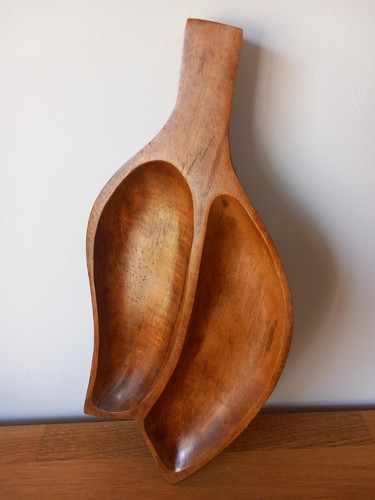 Organic shaped wooden mid - shaped,