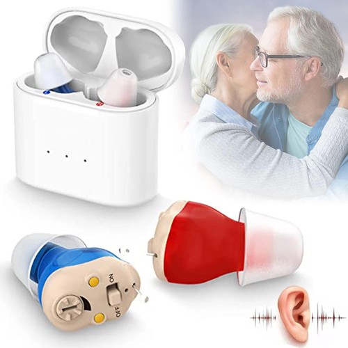 Mini ear hearing aid - ear,